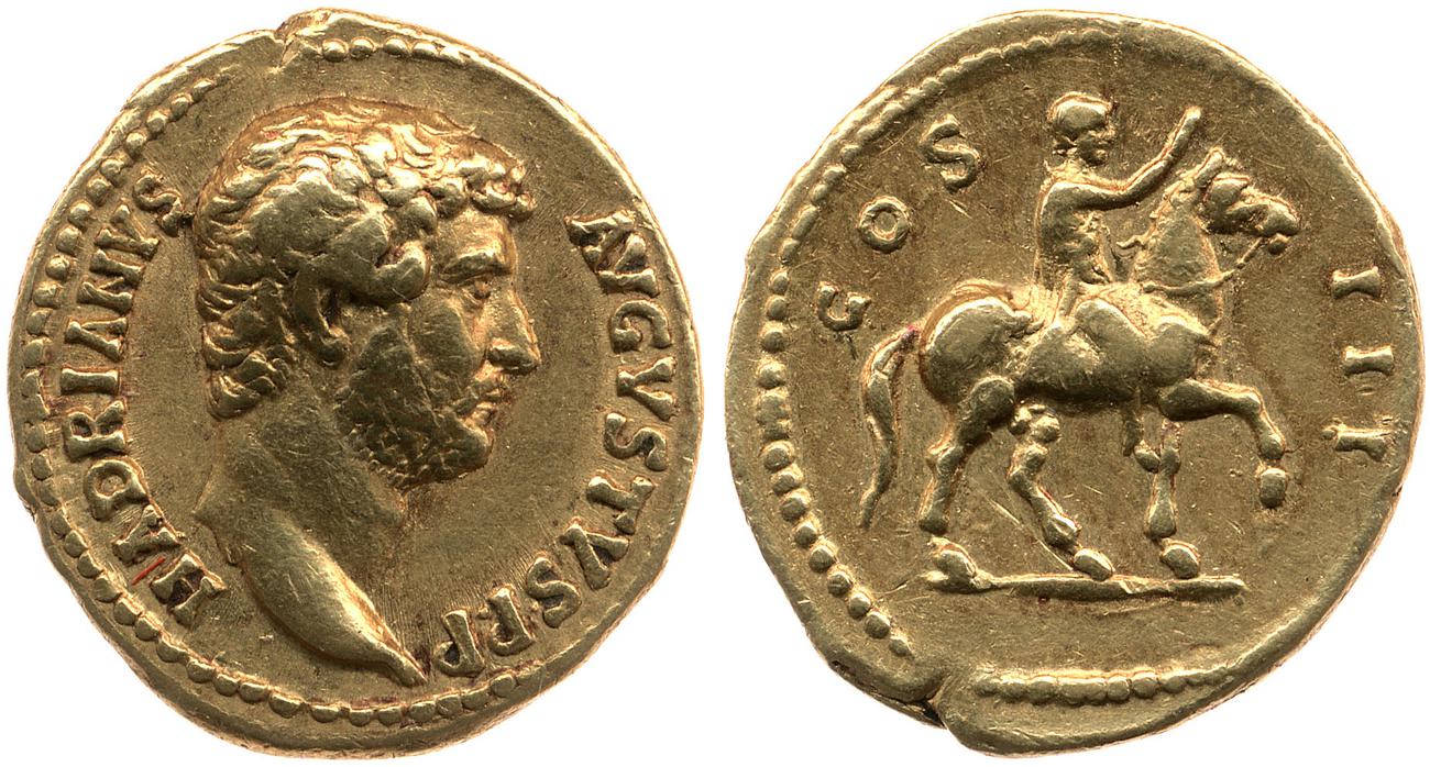 obverse RIC II, Part 3 (second edition) Hadrian 929
