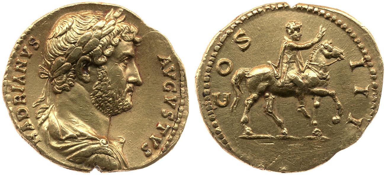 RIC II, Part 3 (second edition) Hadrian 782, аверс, bm