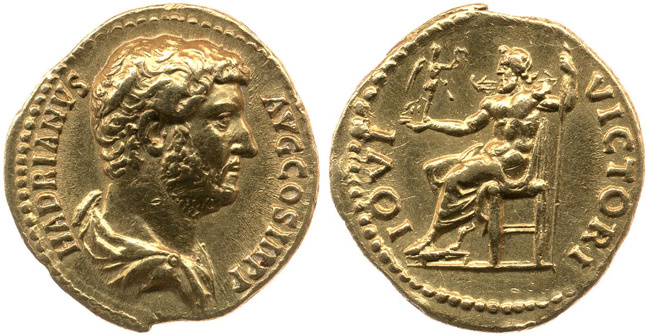obverse RIC II, Part 3 (second edition) Hadrian 2210