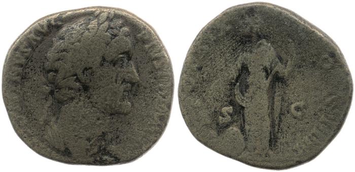реверс RIC III Antoninus Pius 946