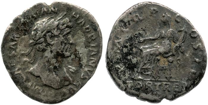 RIC II, Part 3 (second edition) Hadrian 114, реверс, Британский музей