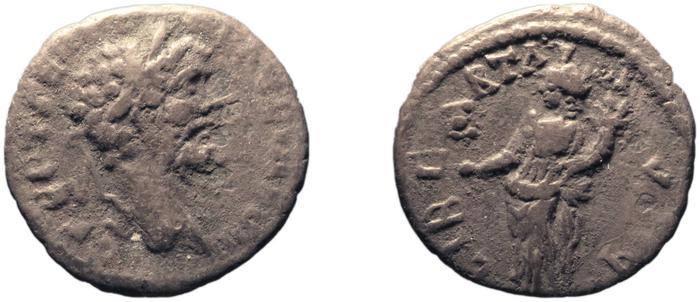 RIC IV Septimius Severus 482, реверс, bm