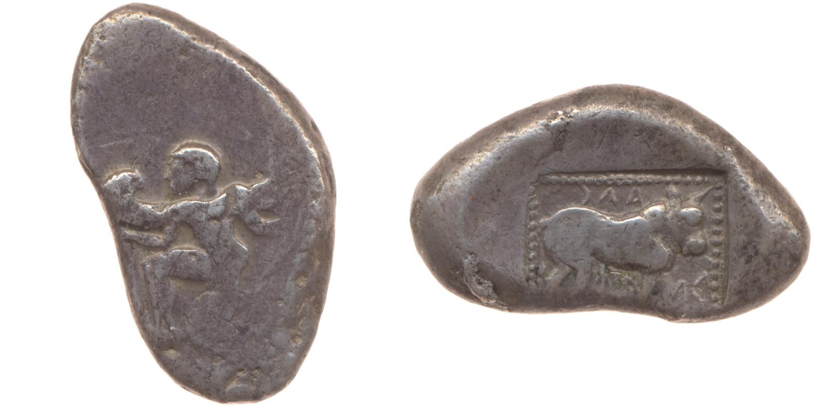 аверс Uncertain Carian mint A Konuk 2007 M32