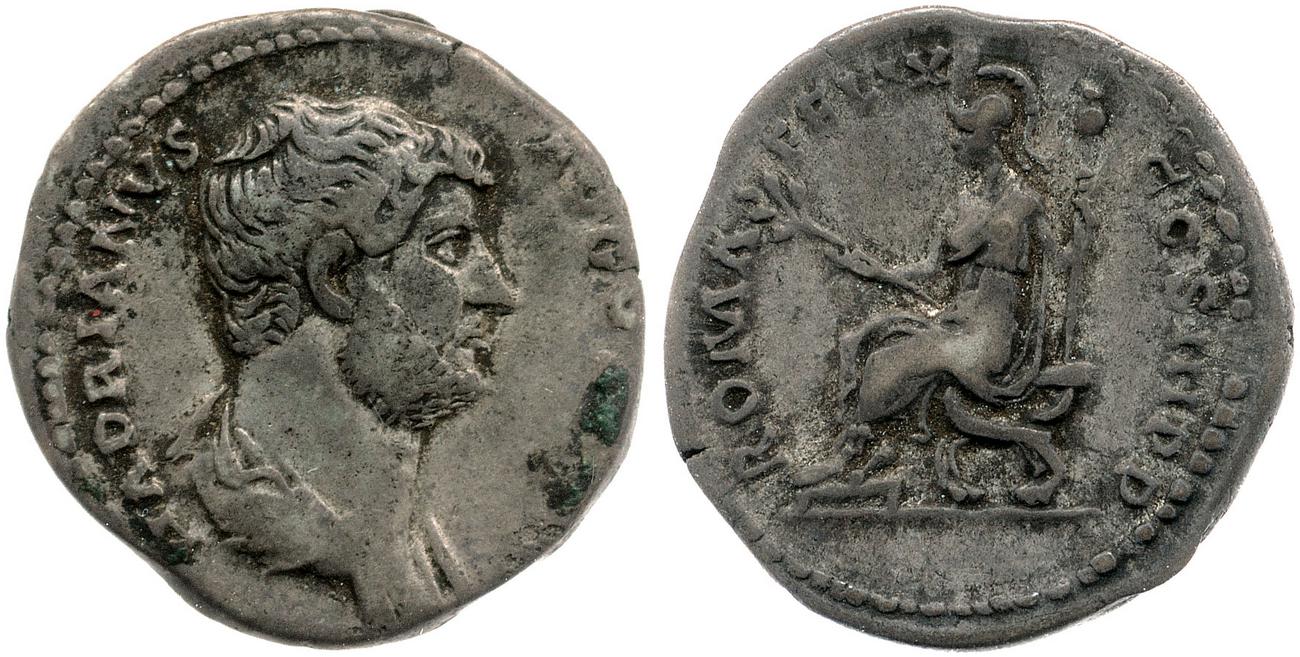аверс RIC II, Part 3 (second edition) Hadrian 1122