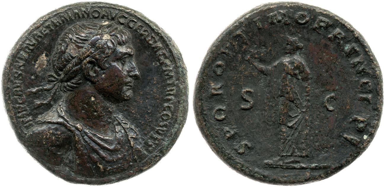 аверс RIC II Trajan 519