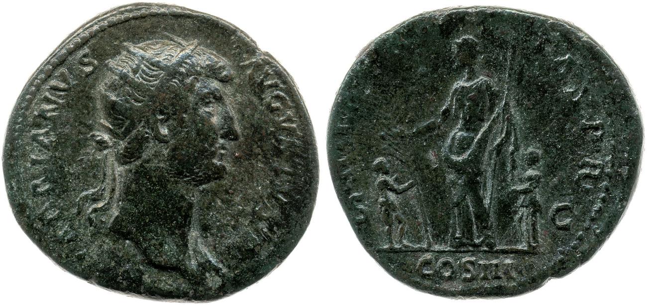 obverse RIC II, Part 3 (second edition) Hadrian 994