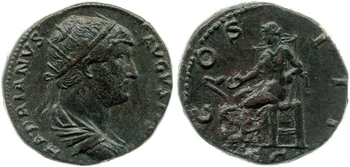 reverse RIC II, Part 3 (second edition) Hadrian 879