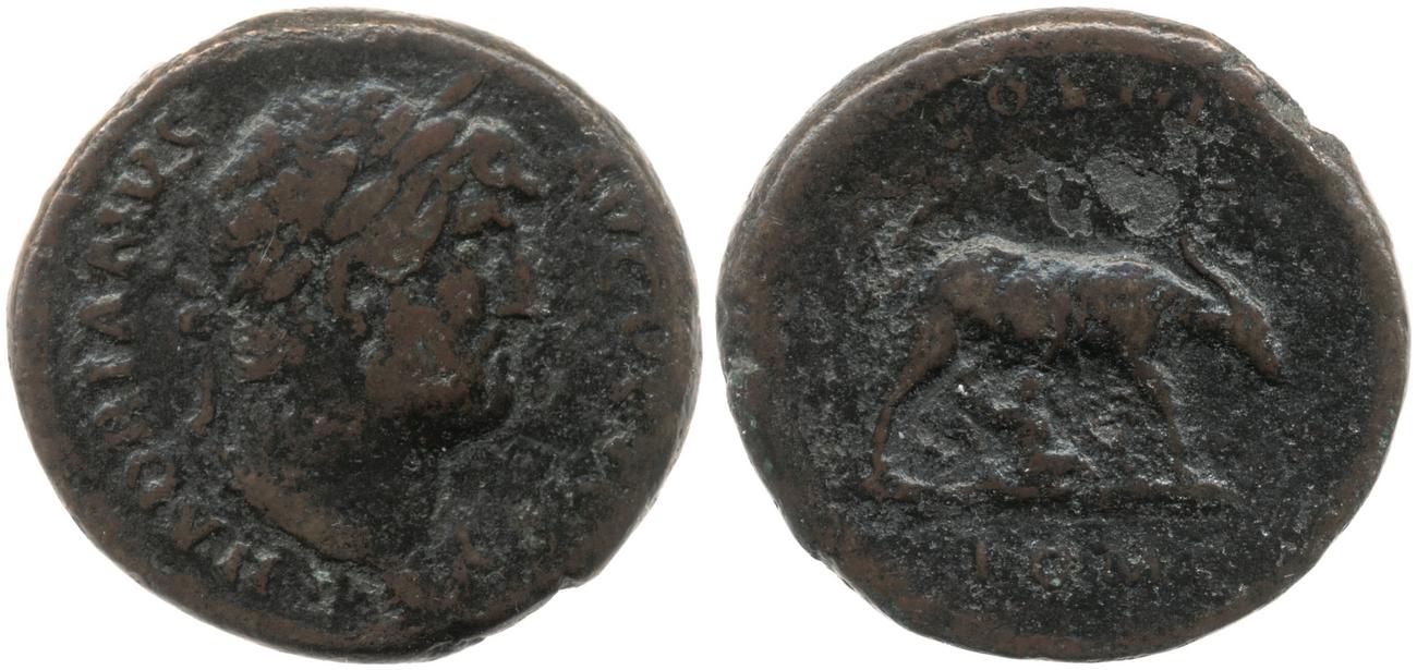 аверс RIC II, Part 3 (second edition) Hadrian 2829