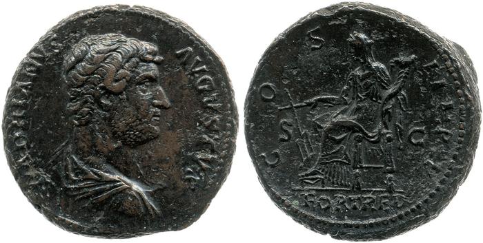 реверс RIC II, Part 3 (second edition) Hadrian 1352