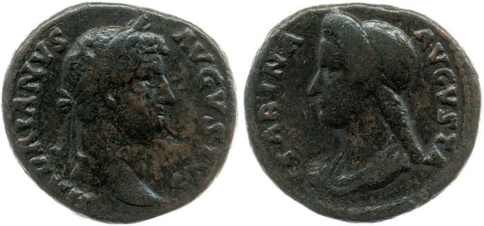RIC II, Part 3 (second edition) Hadrian 2592, реверс, Британский музей