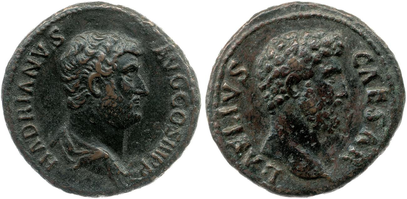 obverse RIC II, Part 3 (second edition) Hadrian 2705