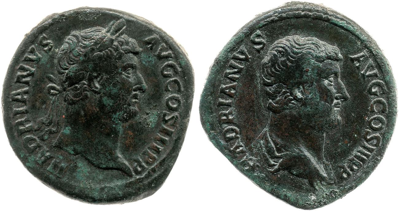 obverse RIC II, Part 3 (second edition) Hadrian 2298