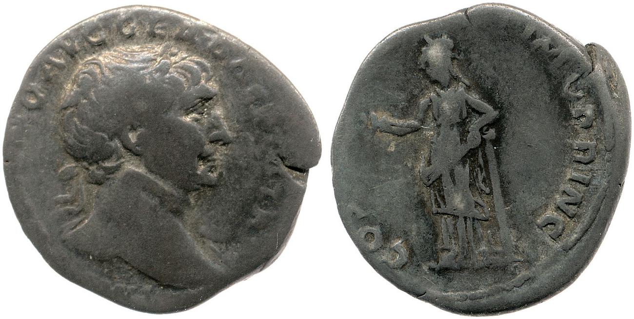 аверс RIC II Trajan 120
