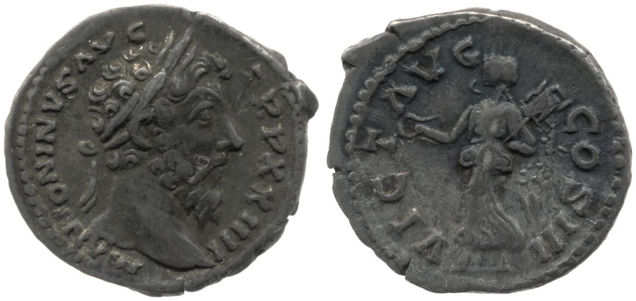 аверс RIC III Marcus Aurelius 225
