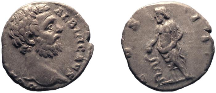 RIC IV Clodius Albinus 2, реверс, bm