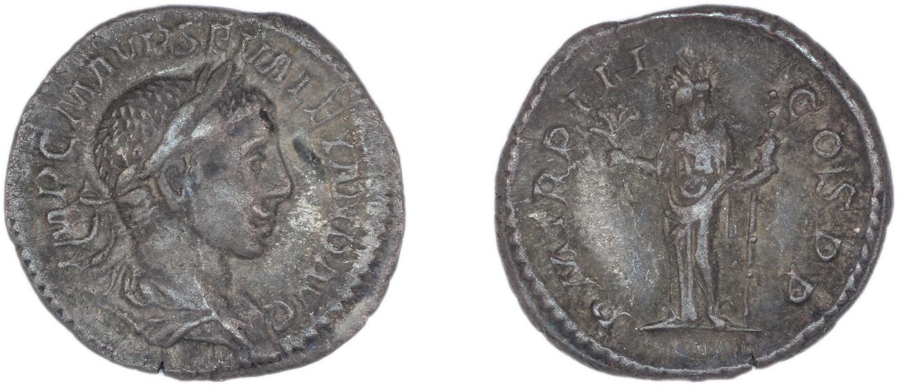 RIC IV Severus Alexander 40, аверс, Британский музей