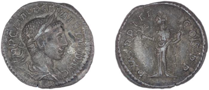 RIC IV Severus Alexander 40, реверс, Британский музей