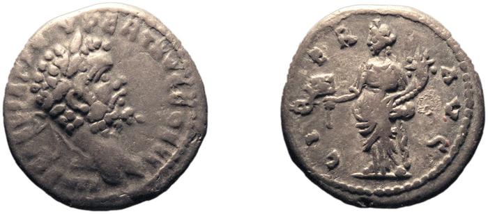 RIC IV Septimius Severus 398, реверс, bm