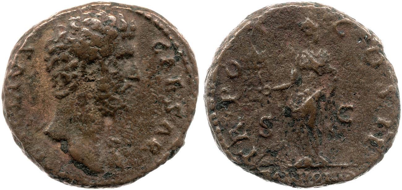 obverse RIC II, Part 3 (second edition) Hadrian 2662