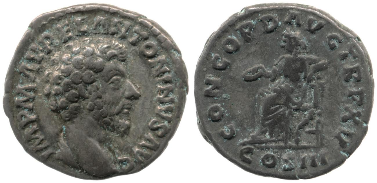 RIC III Marcus Aurelius 2, аверс, Британский музей