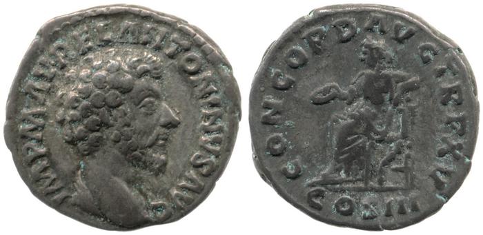 RIC III Marcus Aurelius 2, реверс, Британский музей