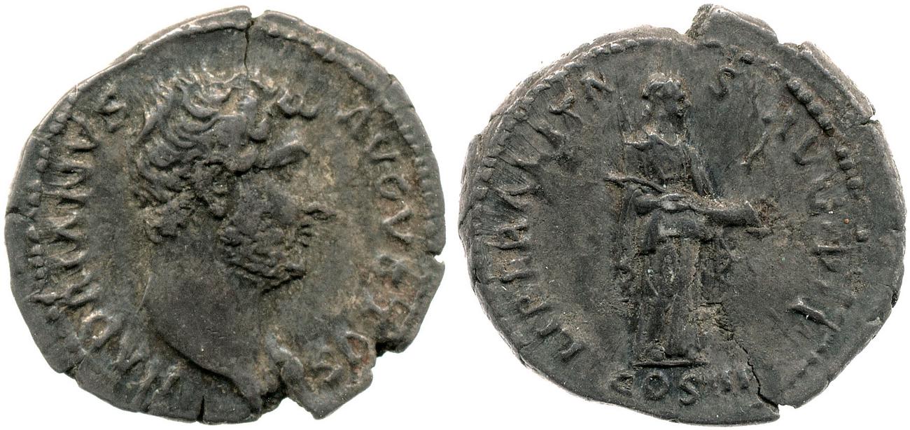RIC II, Part 3 (second edition) Hadrian 1040, аверс, Британский музей