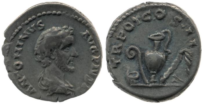 RIC III Antoninus Pius 57, реверс, Британский музей