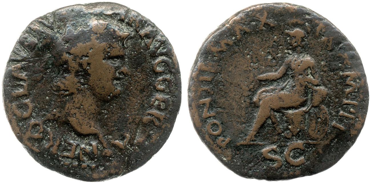 obverse RIC I (second edition) Nero 481
