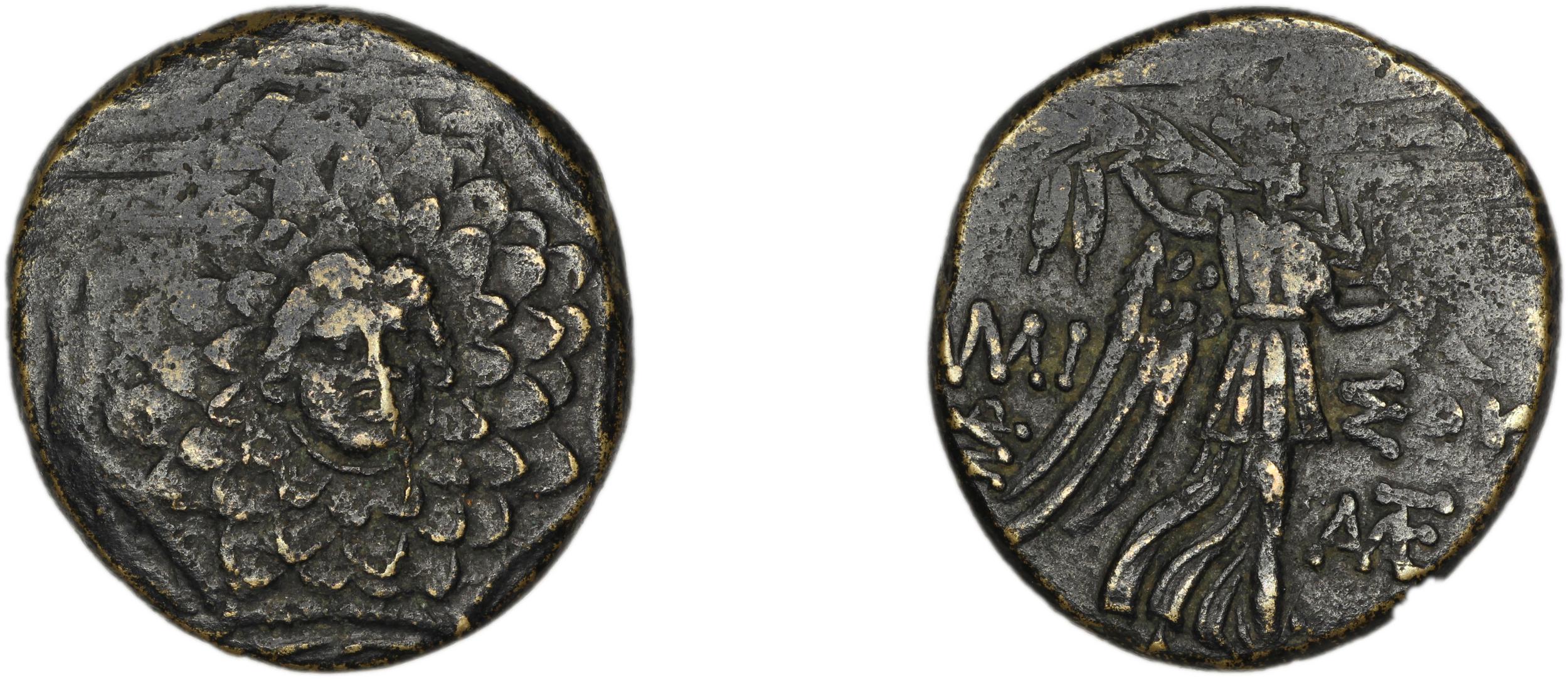 Amisus Waddington 1925 44, аверс, bm