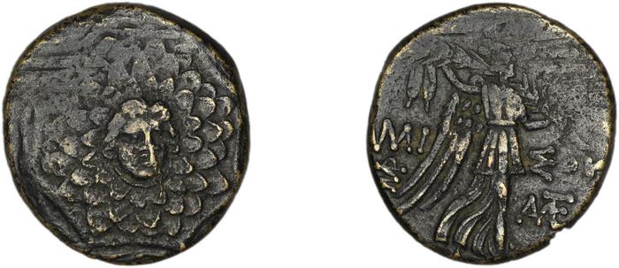 Amisus Waddington 1925 44, реверс, bm