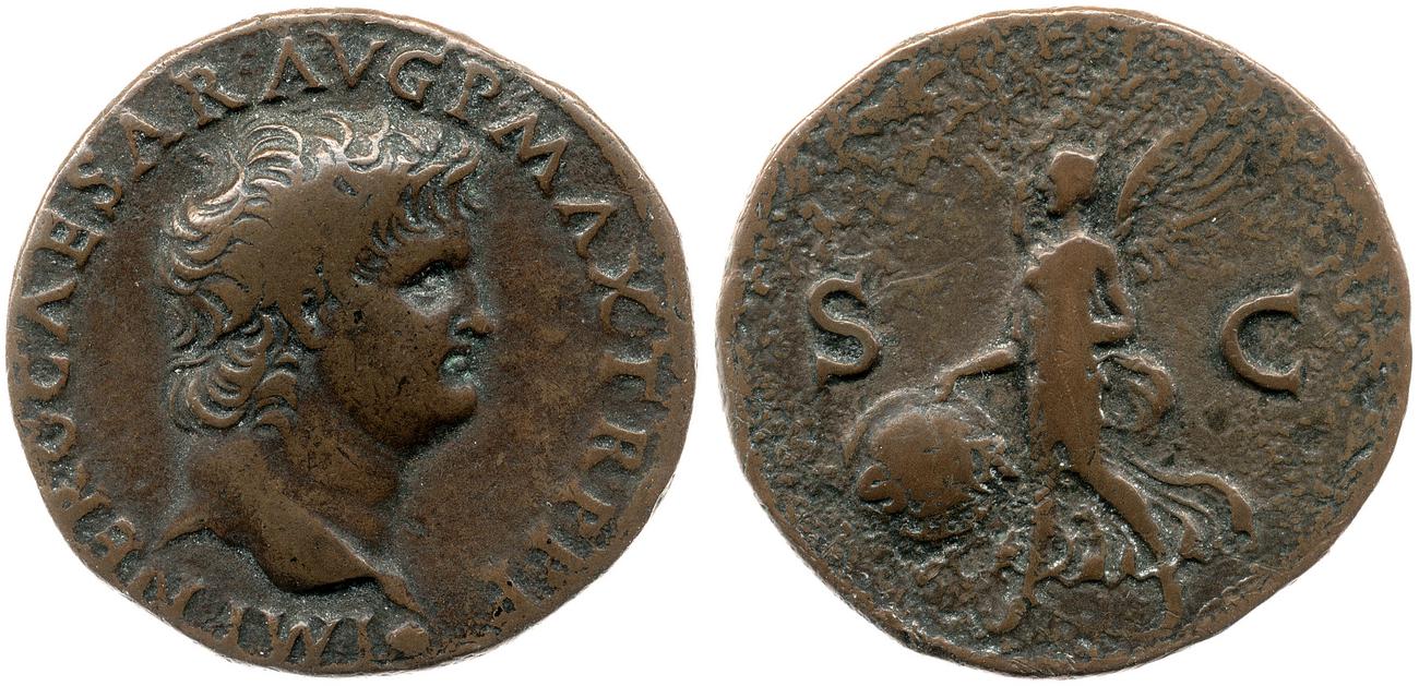 obverse RIC I (second edition) Nero 543