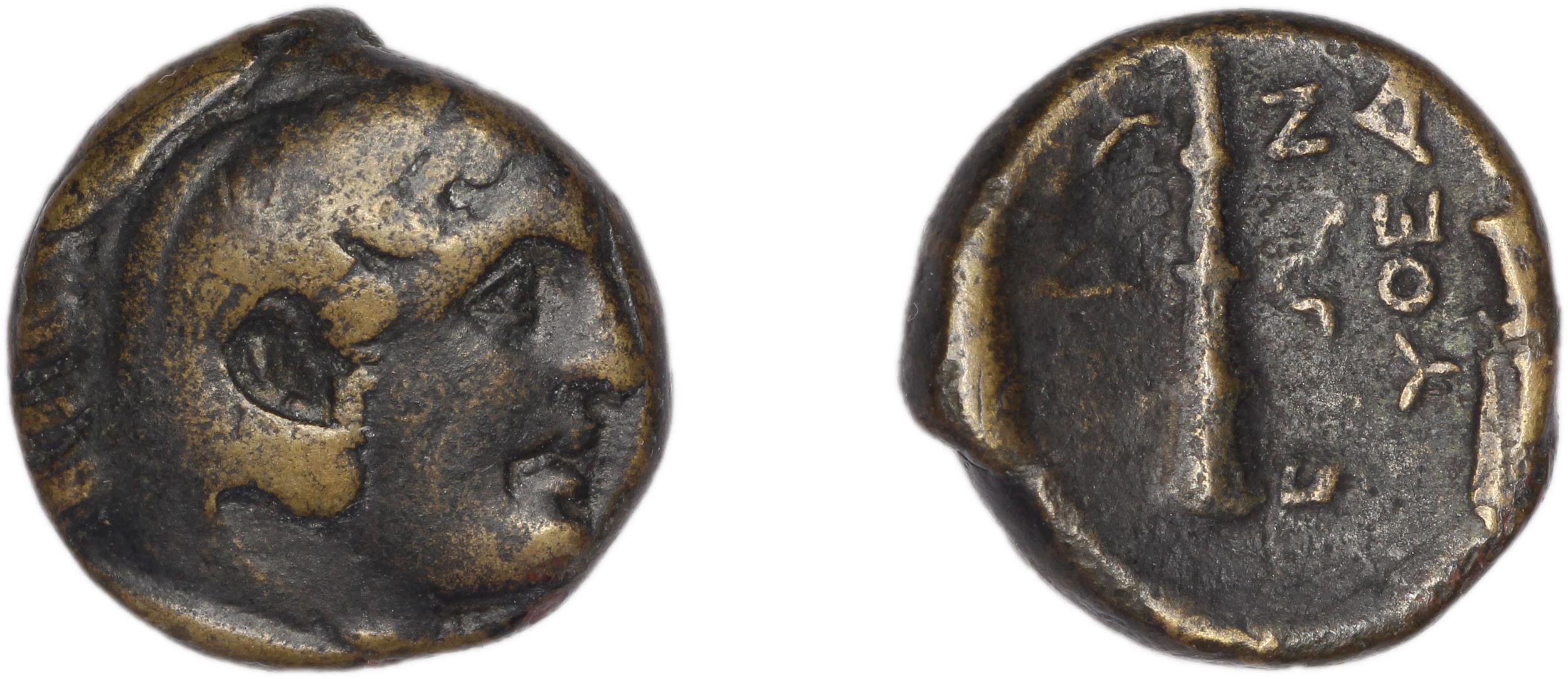 Erythrae Kinns 1980 Period III.1, AE 7, аверс, Британский музей