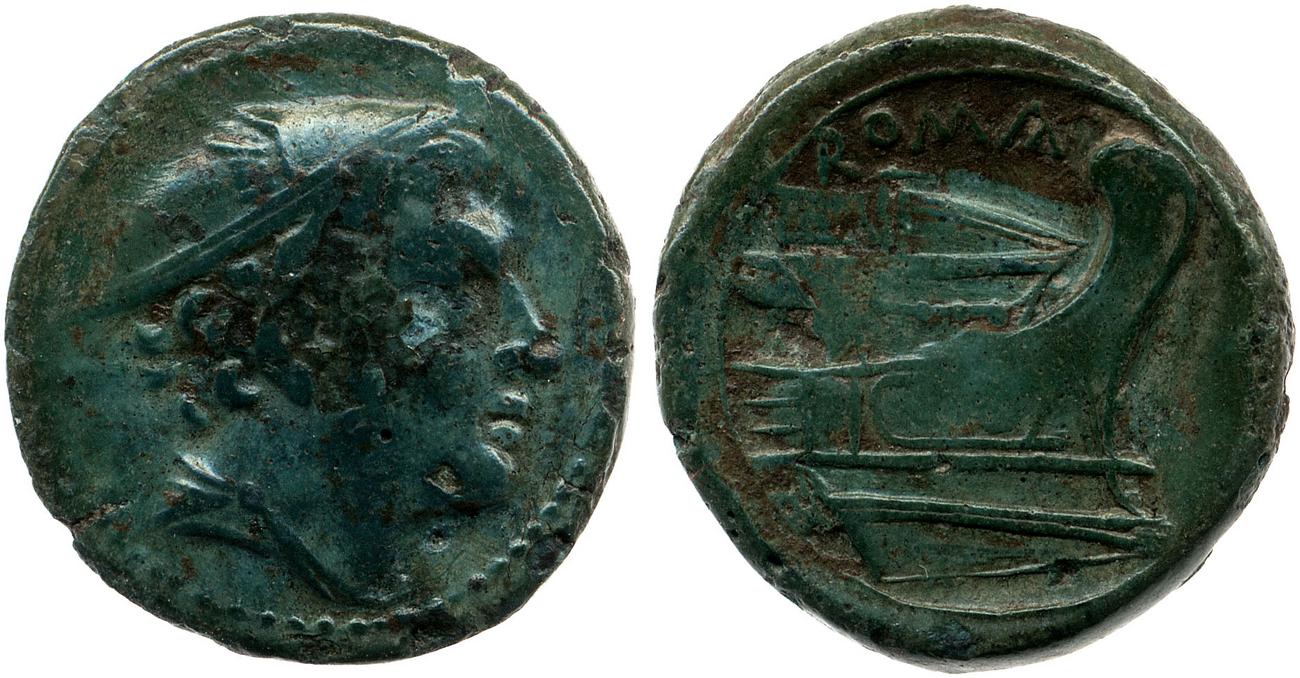 RRC 38/7, аверс, bm