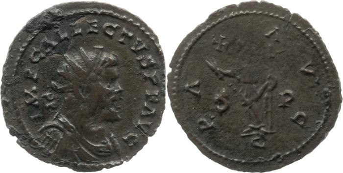 RIC V Allectus 86, реверс, bm