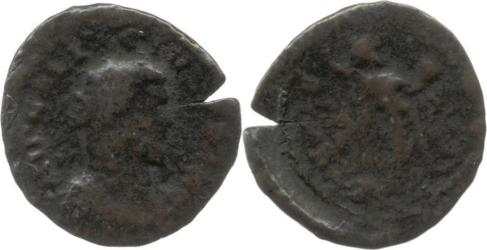 RIC V Allectus 26, реверс, bm
