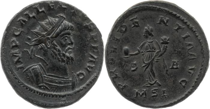 RIC V Allectus 36, реверс, bm