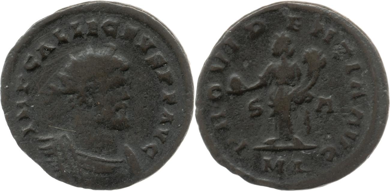 RIC V Allectus 36, аверс, bm