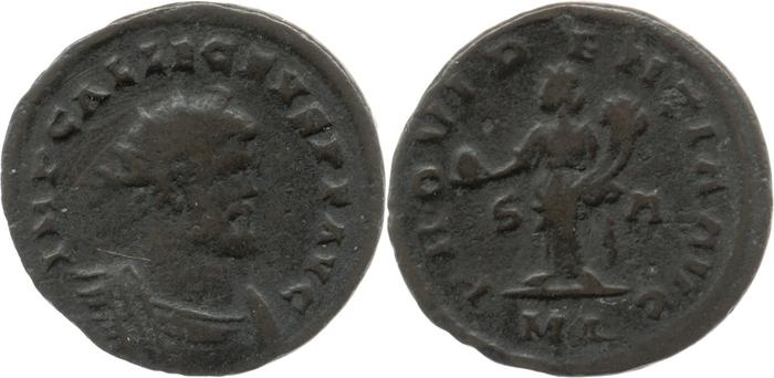 RIC V Allectus 36, реверс, bm
