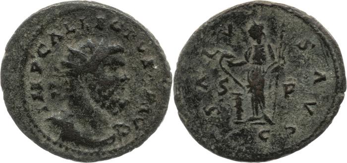 RIC V Allectus 114, реверс, bm