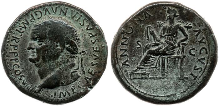 реверс RIC II, Part 1 (second edition) Vespasian 1090