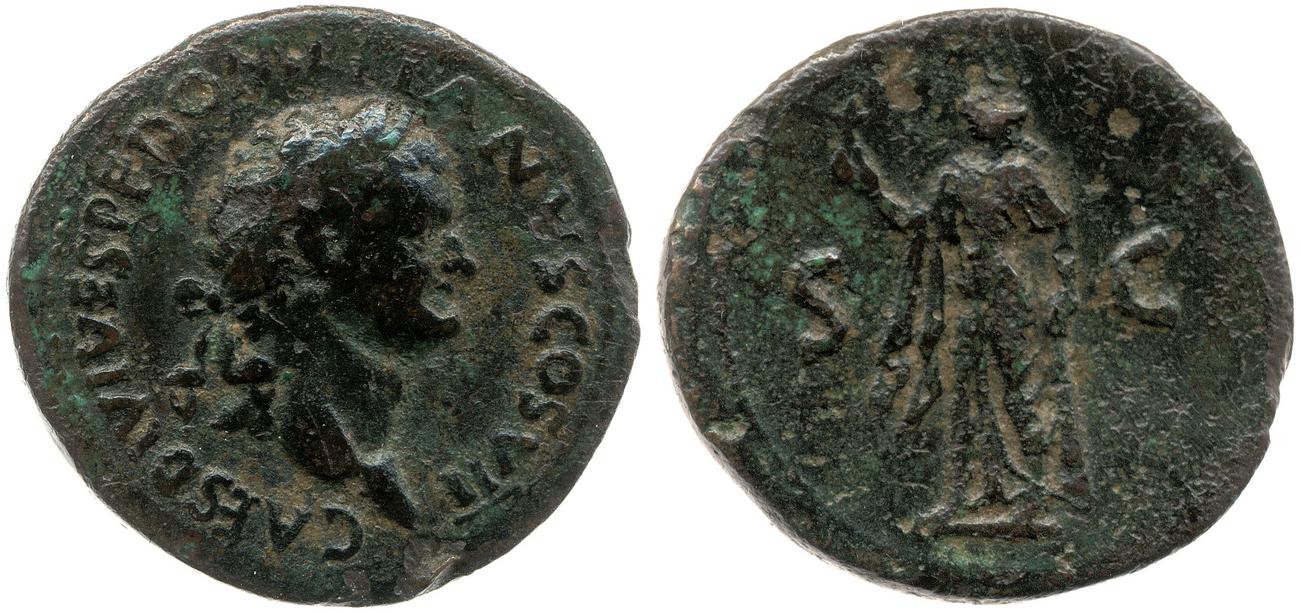 RIC II, Part 1 (second edition) Titus 349, аверс, bm
