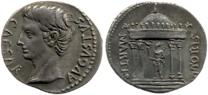 реверс RIC I (second edition) Augustus 72