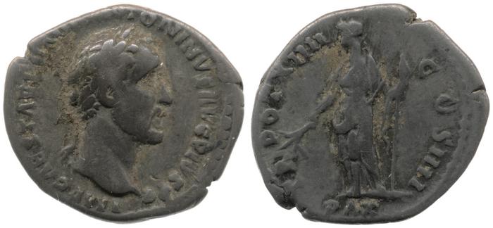 RIC III Antoninus Pius 200c, реверс, Британский музей