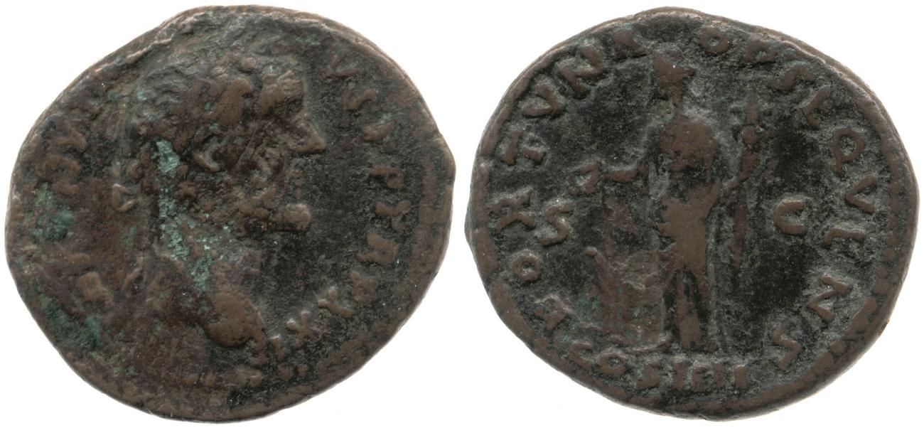 RIC III Antoninus Pius 1023, аверс, bm