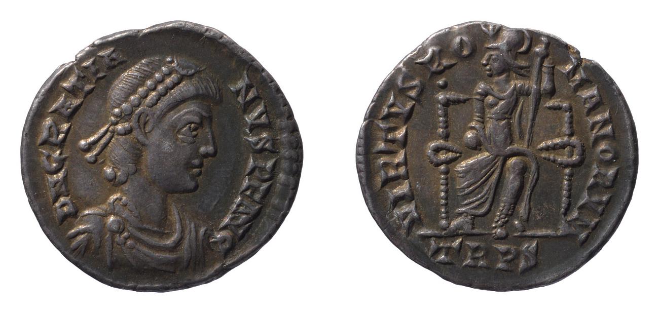 RIC IX Treveri 58A, аверс, bm