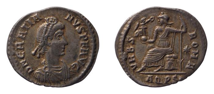 RIC IX Aquileia 15B, реверс, bm