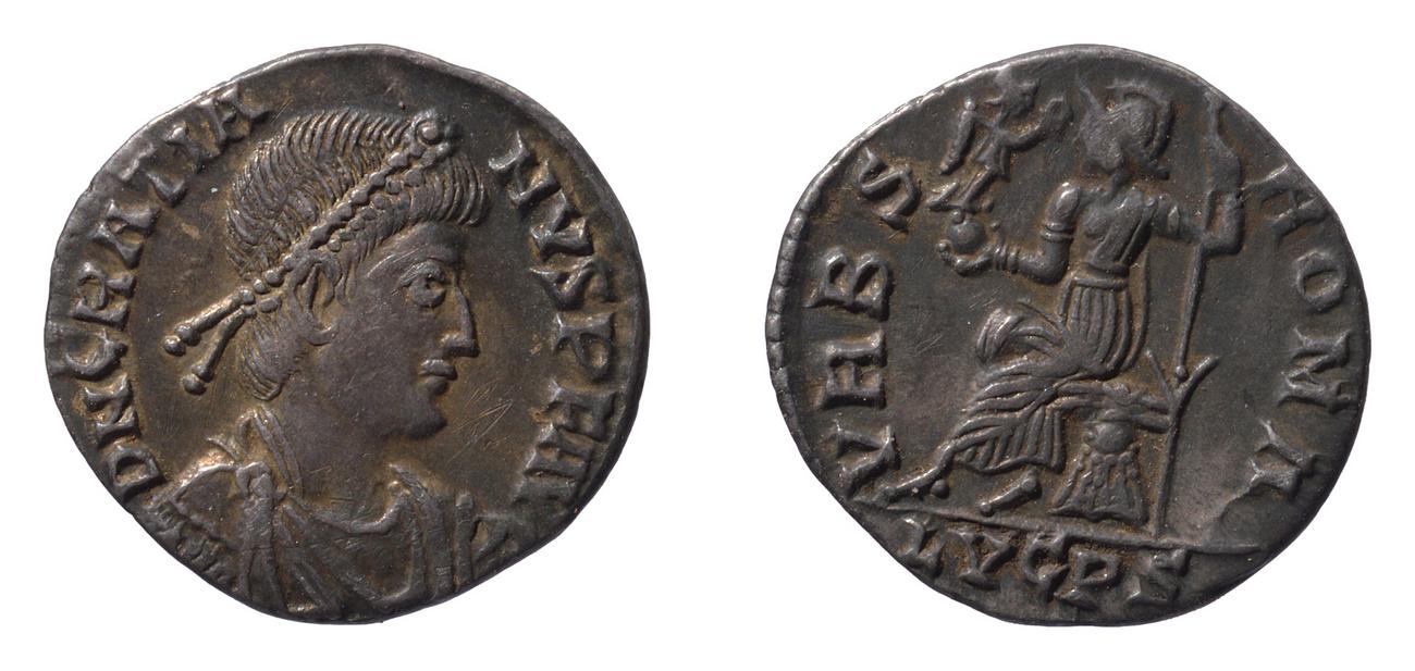 RIC IX Lugdunum 27, аверс, bm