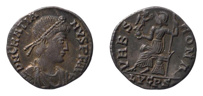 RIC IX Lugdunum 27, реверс, bm