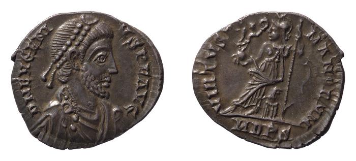 RIC IX Mediolanum 32C, реверс, bm