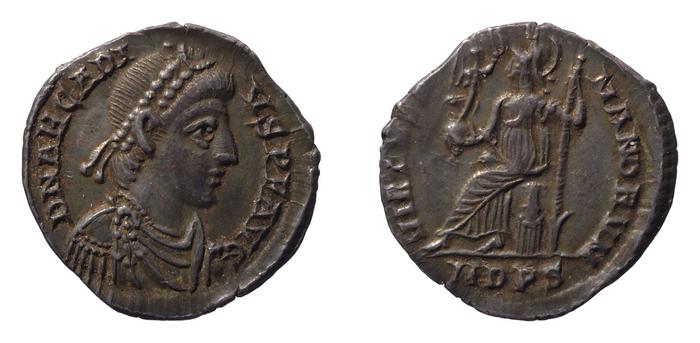 RIC IX Mediolanum 32B, реверс, bm